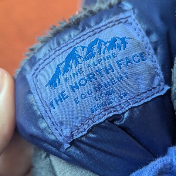 The North Face Thermoball Lace 8” Primaloft Insulated Boots Purple Snow - Picture 9 of 10